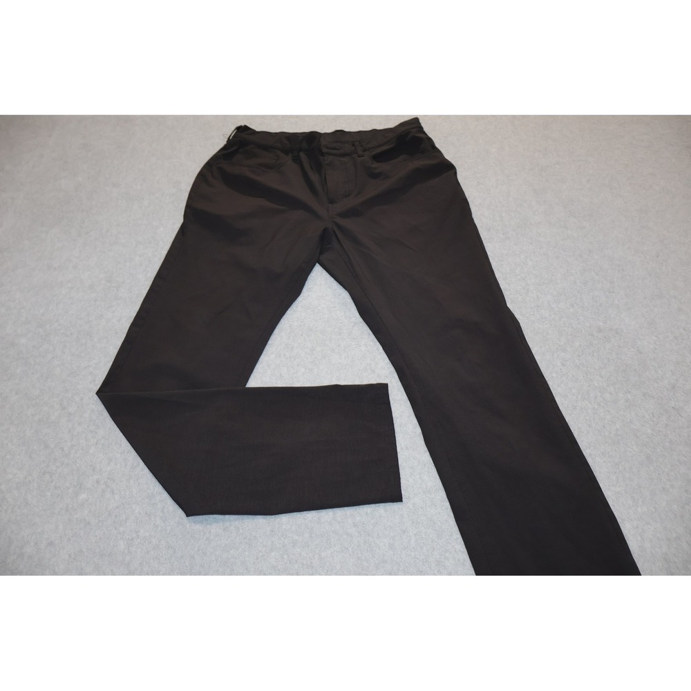 Callaway Golf Pants Mens 32x34 Black Stretch Performance Flat Polyester Blend